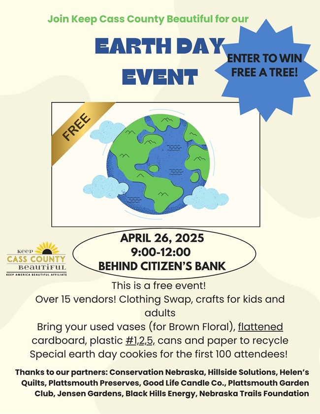2025 Earth Day Flyer KCCB