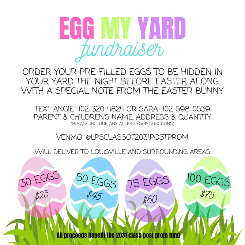 Egg My Yard fundraiser
