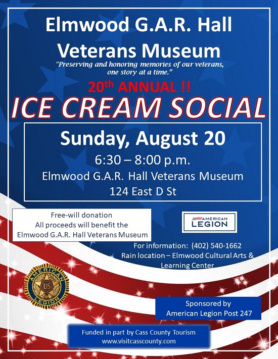 Ice Cream Social flyer 2023