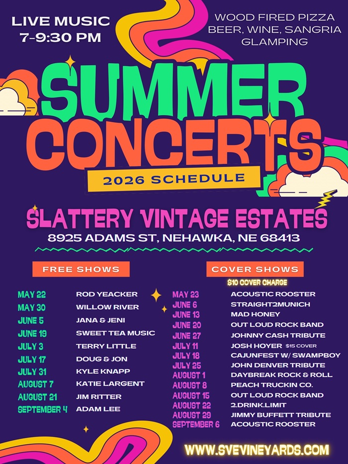 SVE Summer Concert Poster