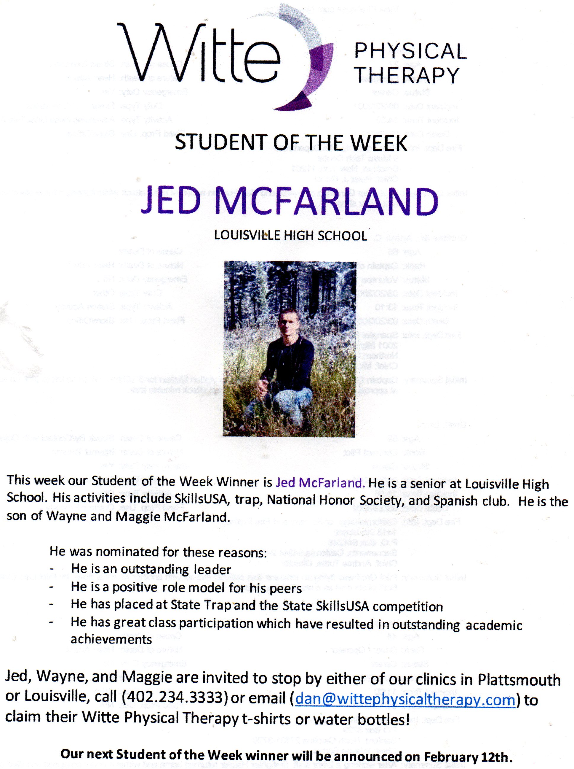 img045STUDENT OF THE WEEK