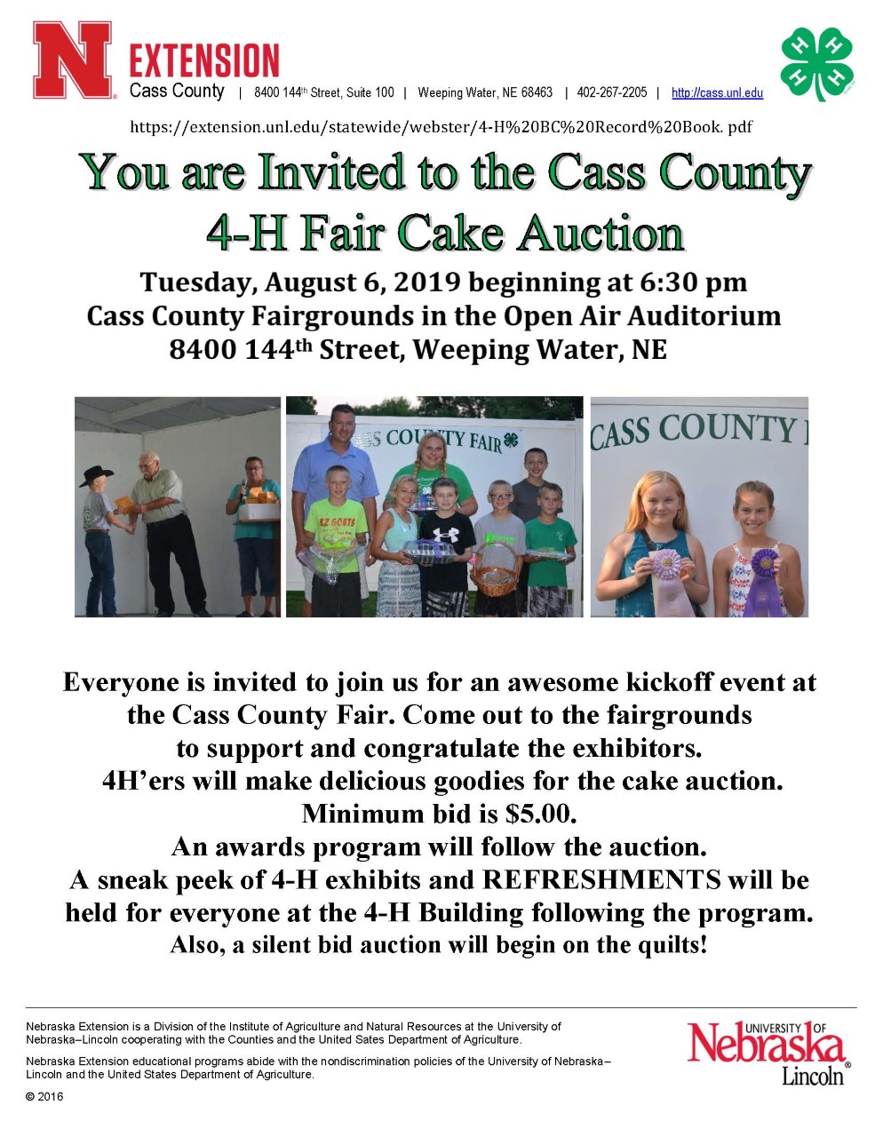 thumbnail Cake Auction 2019 flyer